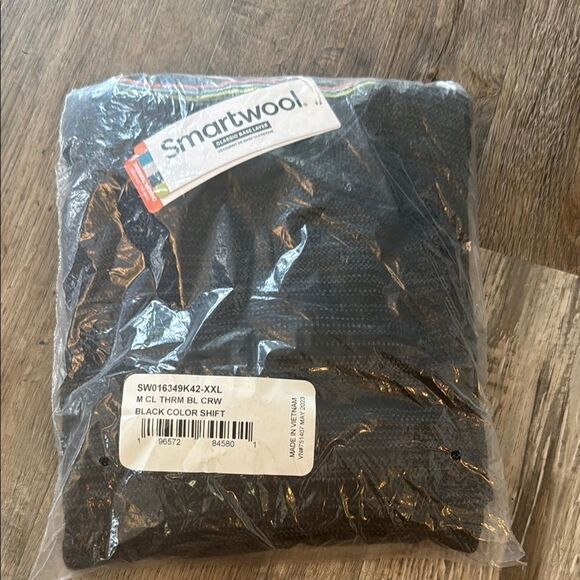 Smartwool Men’s Classic Thermal merino base layer long sleeve tee • XXL - Picture 3 of 5